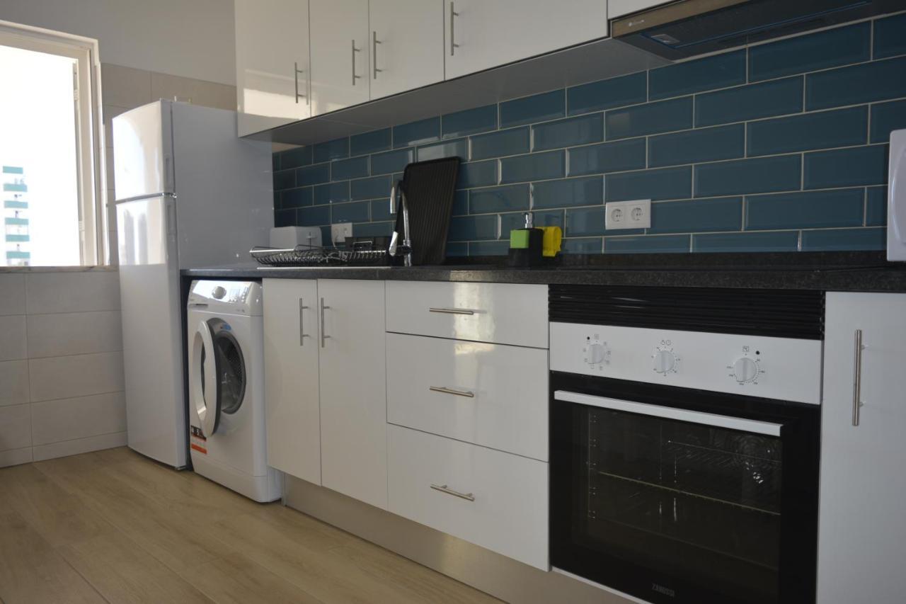 Apartamento Azul Quarteira Dış mekan fotoğraf